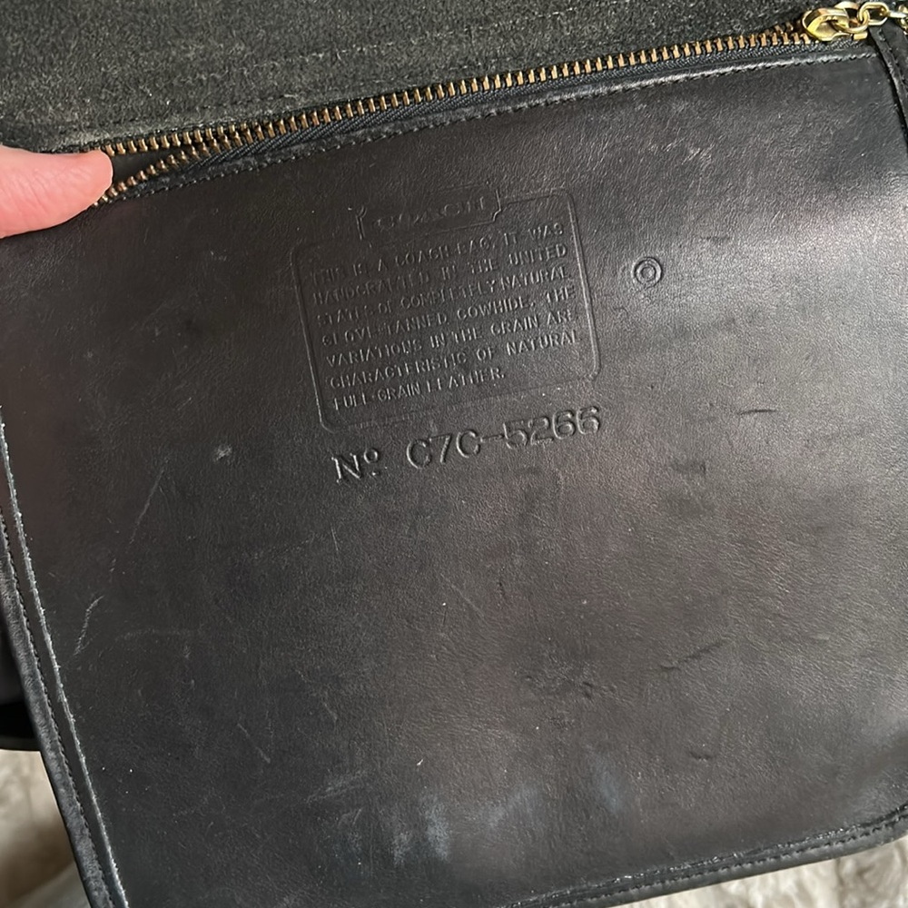 EC Vintage Coach Beekman Satchel - Picture 8 of 12